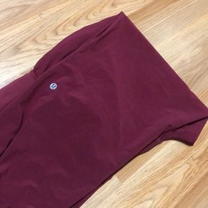 Lululemon om pants size 8 maroon